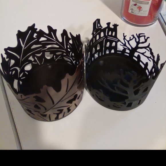 Other - 2 Halloween candle holders